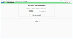 Desktop Screenshot of moodle.teachersdg.org